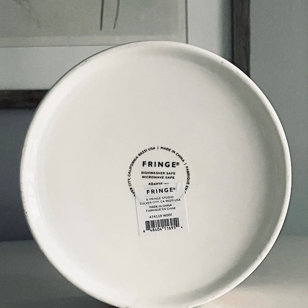 PetShop by Fringe Studio, Double Sided Large Woof Pet Bowl